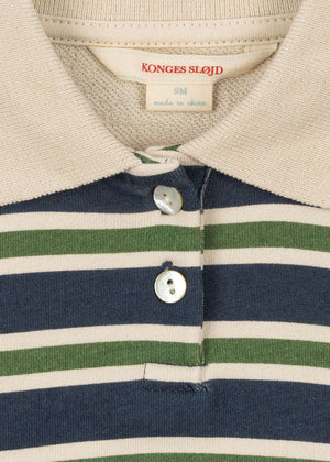 Konges Sløjd Baby-Body Spellbound Stripe aus GOTS-Bio-Baumwolle