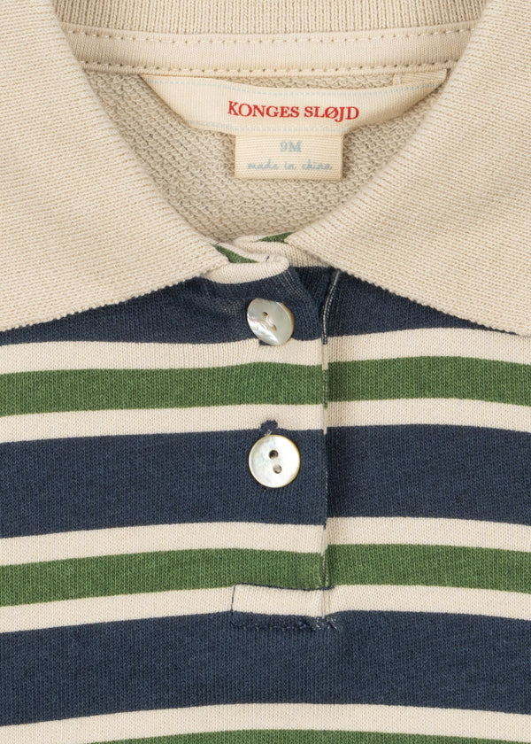 Spotty long sleeve bodysuit Spellbound Stripe