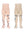 2-Pack Jacquard Tights Amarena / Tramonto