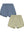 Set of 2 Pomio swim shorts Tea / Flint Stone
