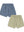 Set of 2 Pomio swim shorts Tea / Flint Stone