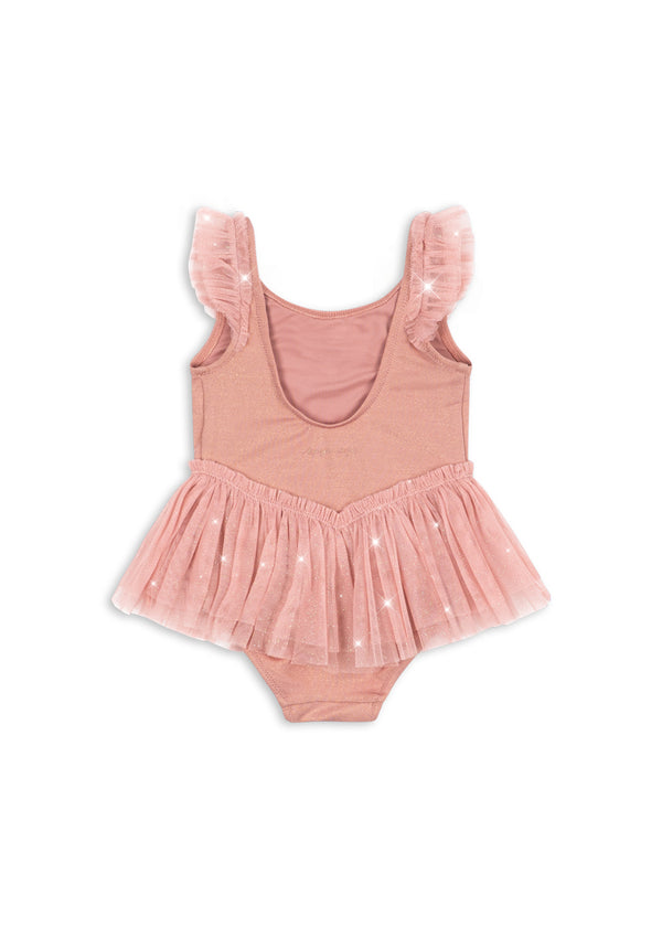Amandine bathing dress powder pink
