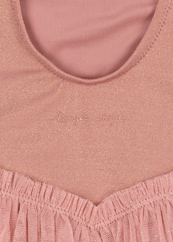 Amandine bathing dress powder pink