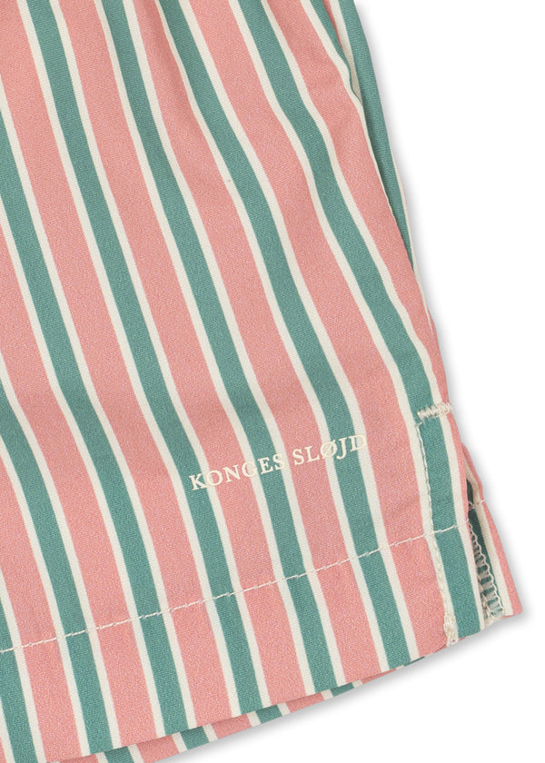 Asnou swim shorts Blush Stripe