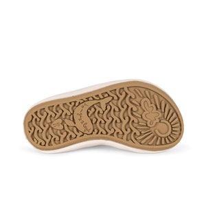 Gelbe UV-Badeschuhe von Konges Sløjd, Paar von oben
