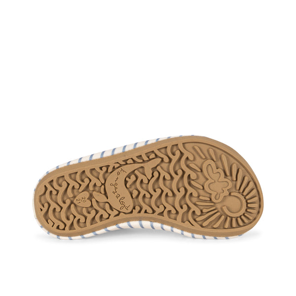 UV Bath Shoes Stripe Blue