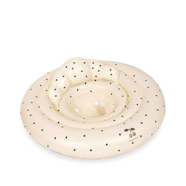 Baby Swim Ring Navy Dot