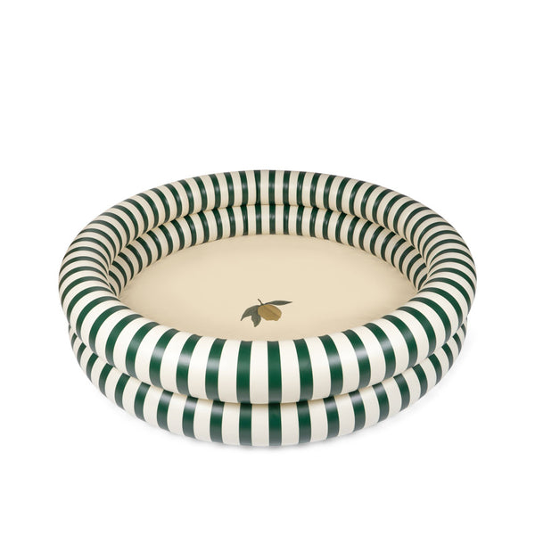 Paddling Pool Basic Large Green Stripe