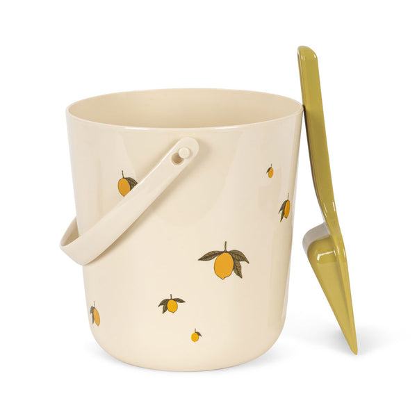 Sand Toy Set with Bucket & Shovel Lemon