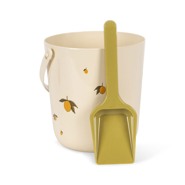 Sand Toy Set with Bucket & Shovel Lemon