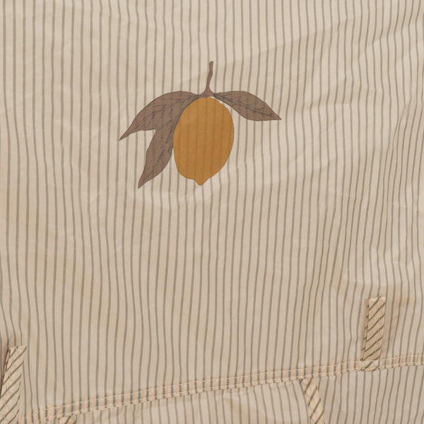 Pop-up Beach Tent Tea Stripe