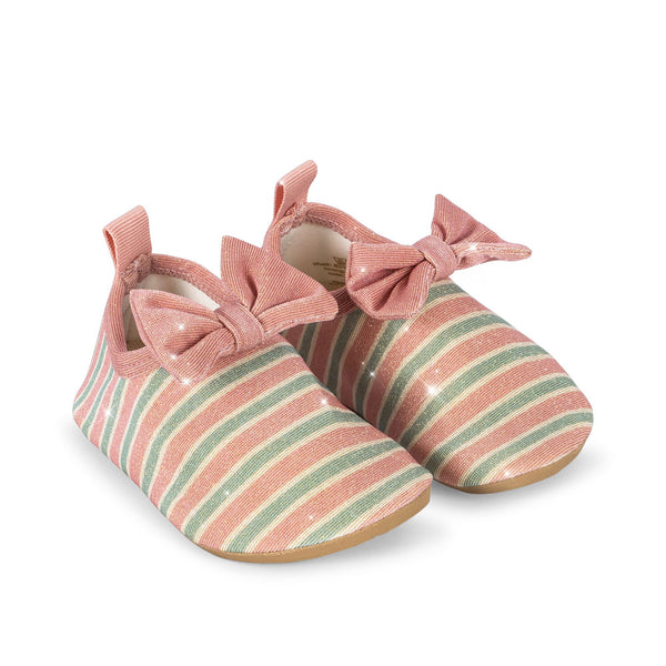 Bowwow Bath Shoes Blush Stripe