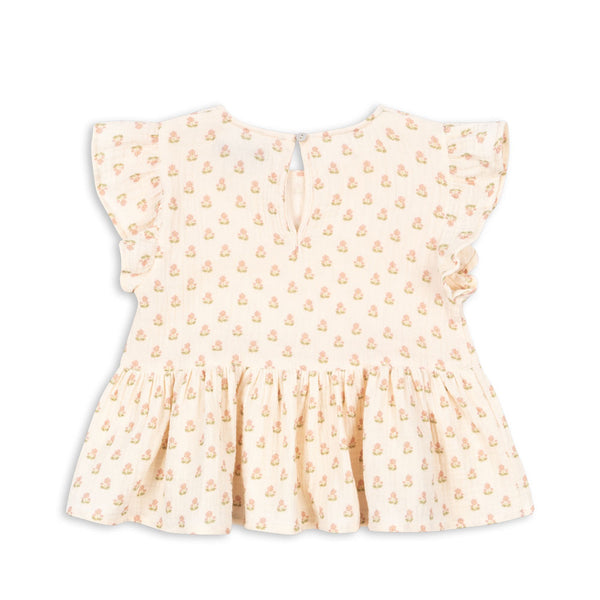 Coco Muslin Top Carta Rosa