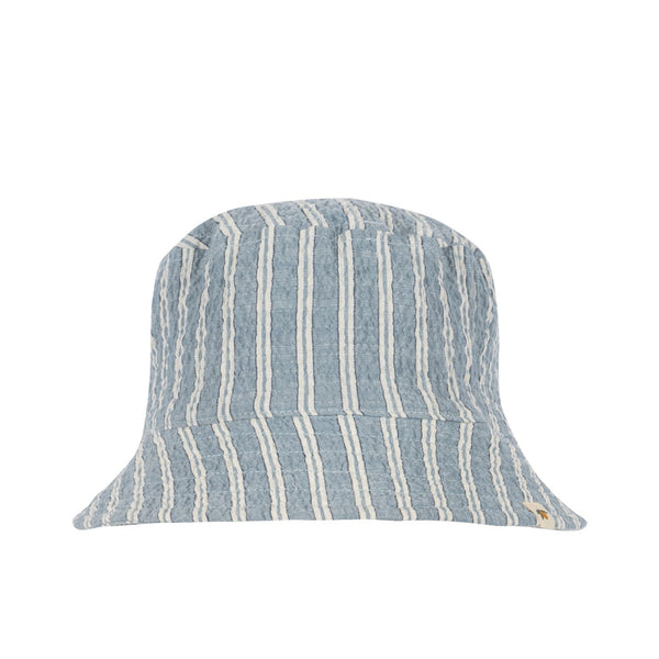 Elliot Bucket Hat Trio Bleu Stripe