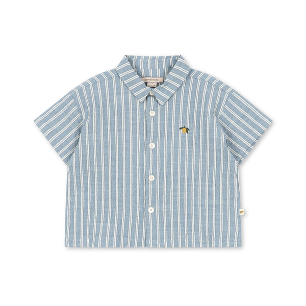 Elliot Shirt Trio Blue Stripe
