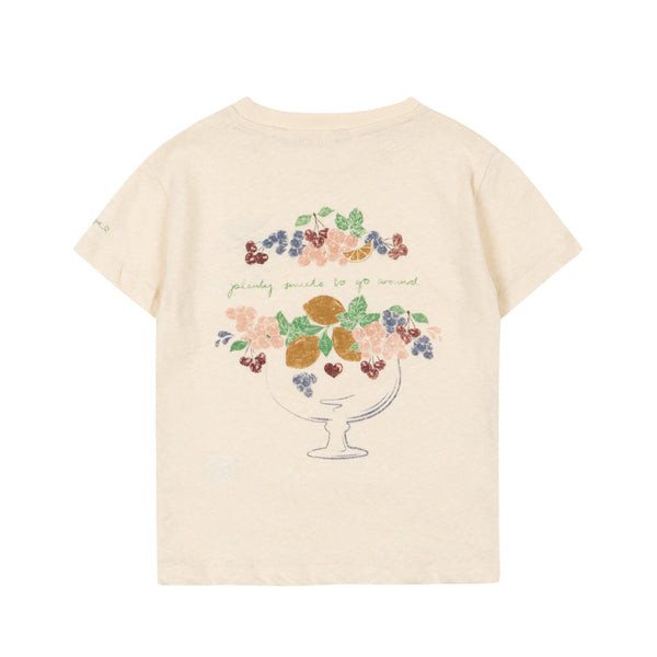 Era T-Shirt Buttercream / Juicy