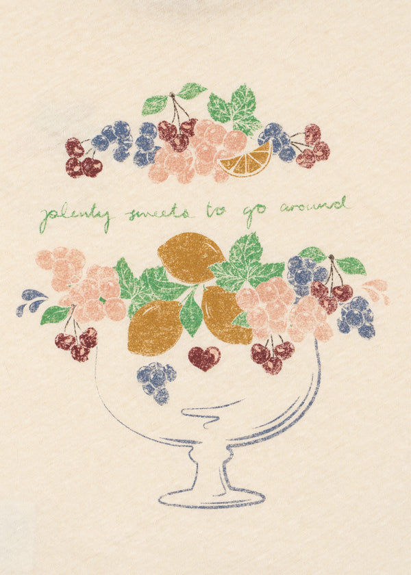 Era T-Shirt Buttercream / Juicy