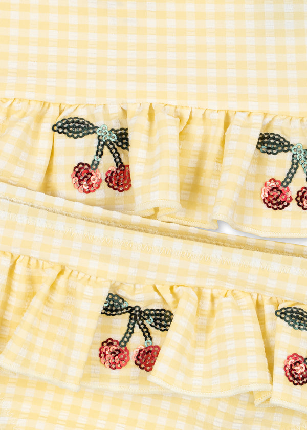 Etta Bikini Banana Almond Check