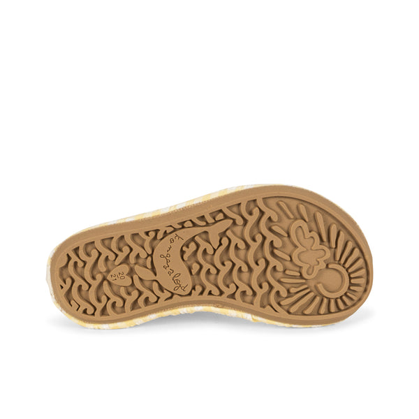 Etta UV bathing shoes Banana Almond Check