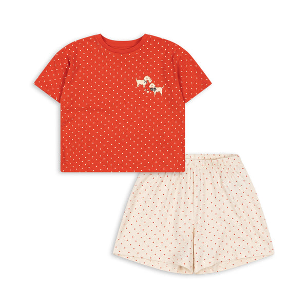 Famo Fit set Pirouette Dot / Croele Pink