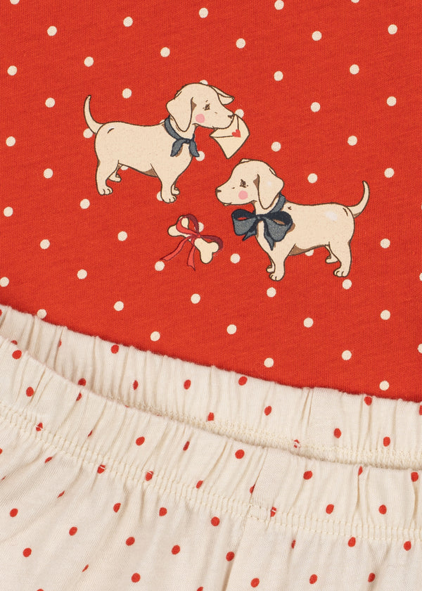 Famo Fit set Pirouette Dot / Croele Pink