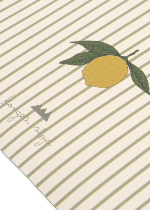 Tea Stripe floor protection mat