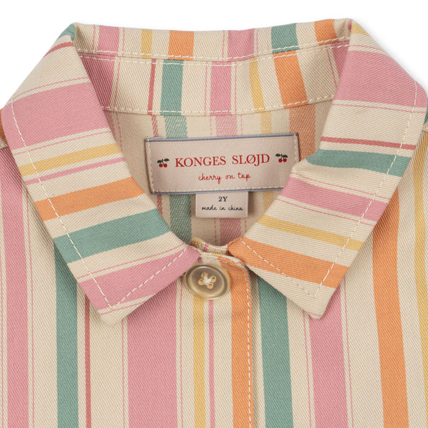 Frankie Shirt/Jacket Miami Stripe