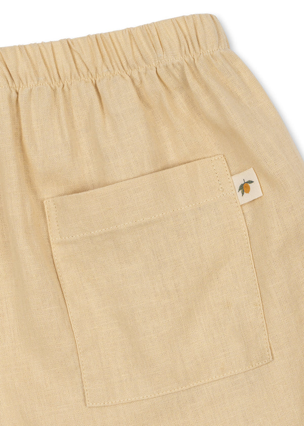 Franzen Linen Shorts Sea Mist