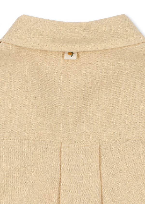 Franzen linen shirt Sea Mist