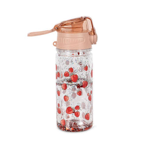 Konges Sløjd Glitzer-Trinkflasche Fragola – Seitenansicht