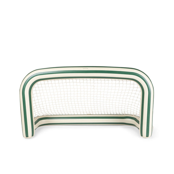 Inflatable Goal with Ball Green Stripe