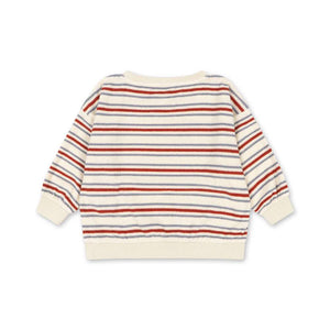 Streifenmuster des Itty Sweatshirts Stripe Winds im Detail