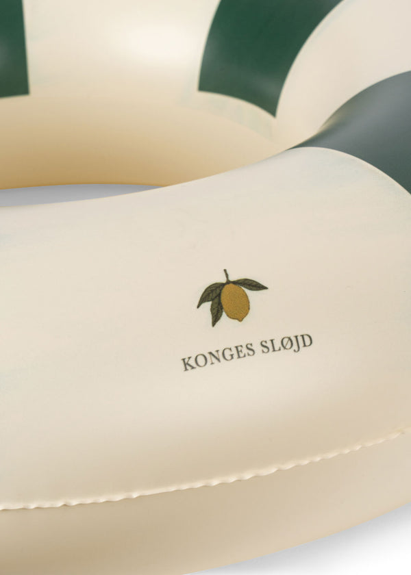 Swim Ring Junior Green Stripe