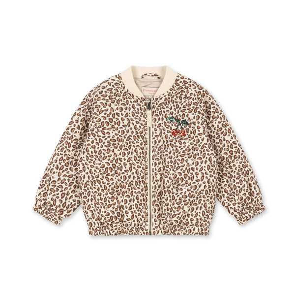 Juno Printed Bomber Jacket Leo