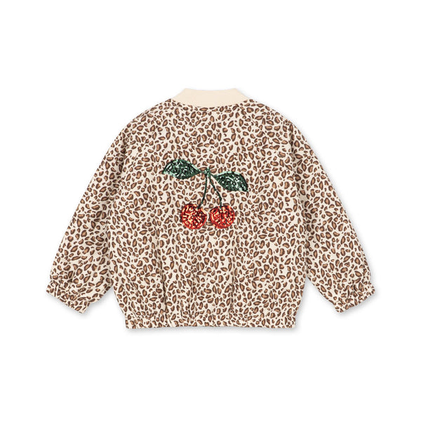 Juno Printed Bomber Jacket Leo