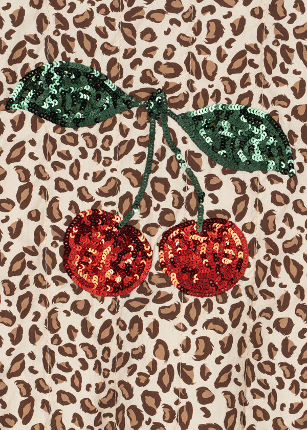 Juno Printed Bomber Jacket Leo