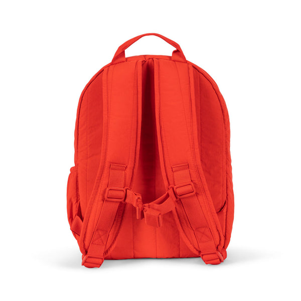 Juno Embroidered Backpack Fiery Red