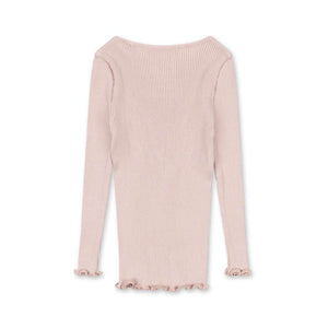 Kara Bluse aus Seide und Baumwolle von Konges Sløjd in Rosé