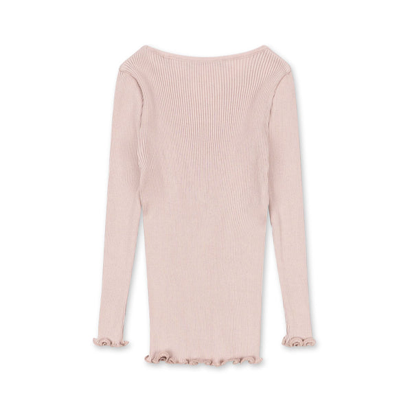 Kara Silk Blouse Pale Blush