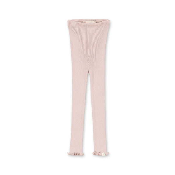 Kara Silk Leggings Pale Blush