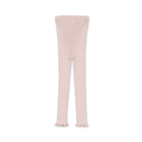 Kara Silk Leggings Pale Blush