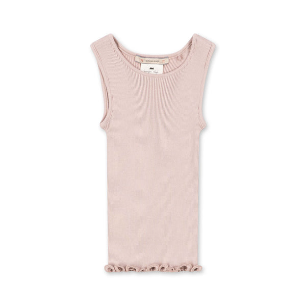 Kara silk tank top Pale Blush