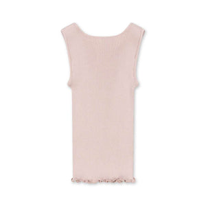 Kara Tanktop aus Seidenmix von Konges Sløjd in zartem Rosé
