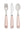 Children's cutlery set Cherry Blush