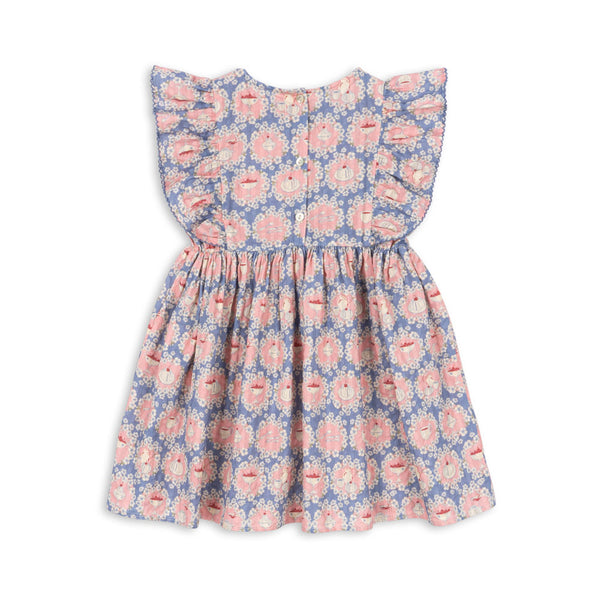 Kim Ruffled Dress Snack Time