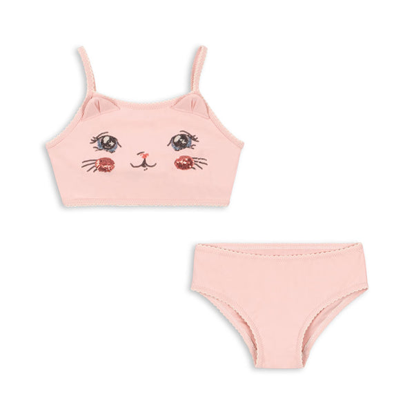 Kitty Bikini Powder Pink