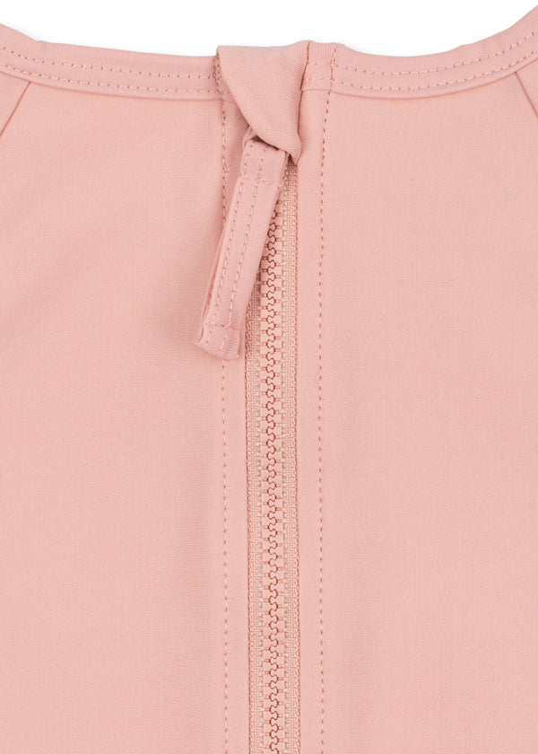 Kitty Long Sleeve Swimsuit Powder Pink