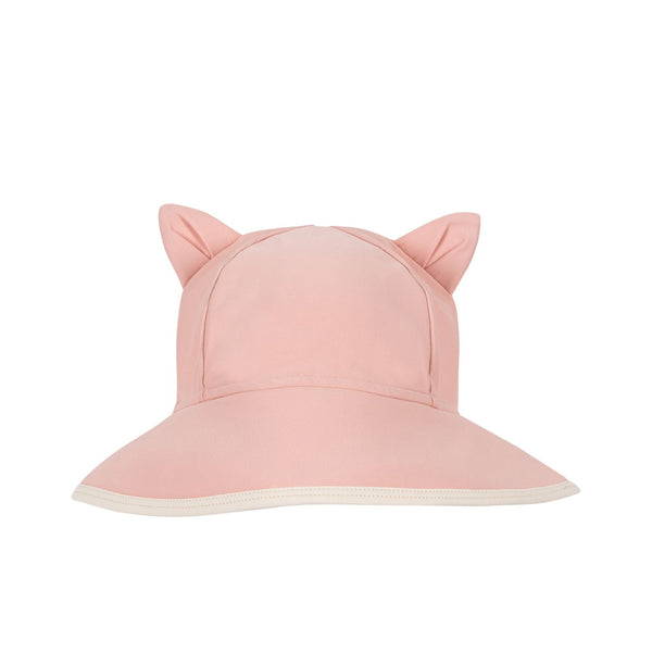 Kitty Bathing Sun Hat Powder Pink