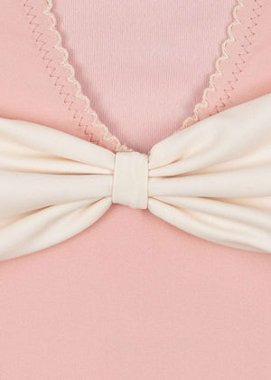 Konges Sløjd Kitty Badeanzug Powder Pink – Seitenansicht