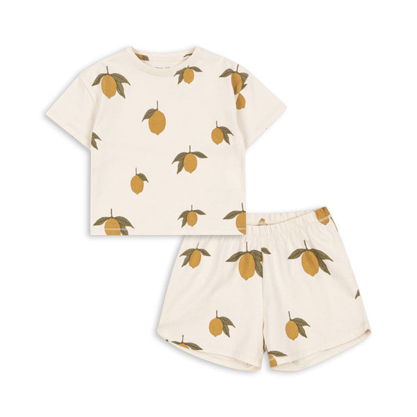 Lin Shirt + Shorts Set Mon Grand Citron